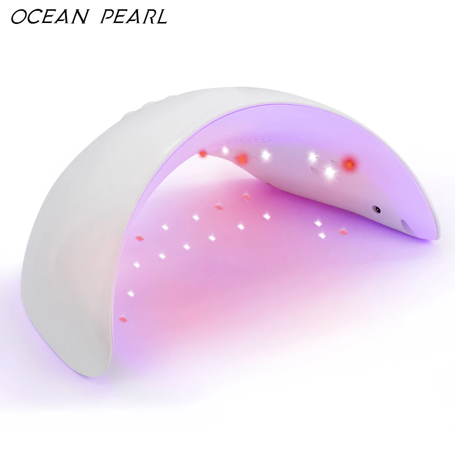 

OCEAN PEARL 36W UV Lamp Nail Dryer LED Nails Lamp Hemispherical shape of lamp for UV Gel Nail Polish Nail Art-SUN6SE-1