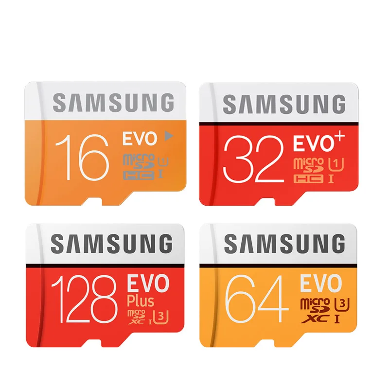 SAMSUNG 100M Memory Card 128GB 64GB 32GB 16GB Micro SD Class10 U3 U1 4K Microsd Flash TF for Phone Computer SDHC SDXC | Компьютеры и