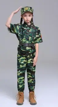 pleegouders Boekwinkel Uitsteken 2018 Camouflage kleding Kids Militaire Uniform Scouting Leger Kleding  Camouflage Kinderen Cosplay Jongens Meisjes Festival Kostuums - AliExpress