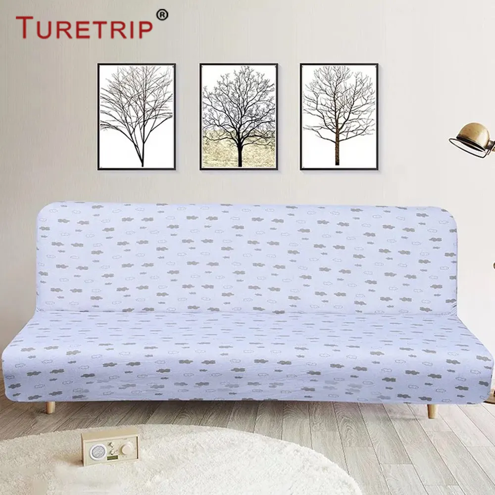 Turetrip 1 шт. Чехол для дивана-кровати с принтом футон Slipcover Полный складной эластичный стрейч-чехол для мебели для дивана коврик для собак для домашних животных - Цвет: E