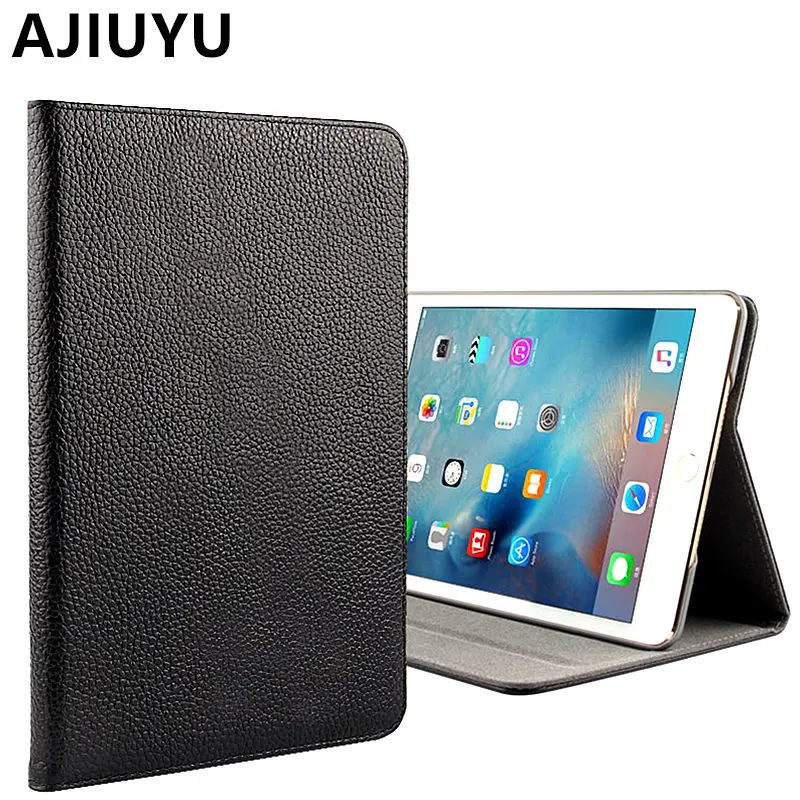 Чехол AJIUYU для Apple iPad mini 4 умный чехол из натуральной воловьей кожи защитная защита