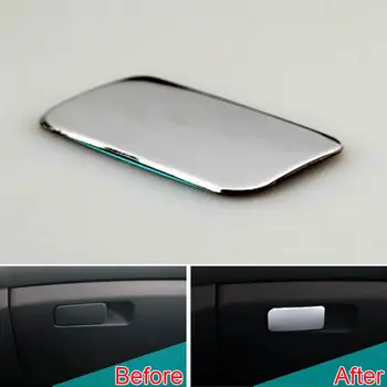 

BBQ@FUKA Car Interior Glove Box Door Handle Cover Overlay Trim Lid Panel Car Styling Sticker Fit For LHD Hyundai ix25 2015