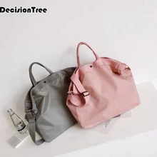 Дорожная сумка на короткие расстояния, мужская сумка для ручной клади, Корейская версия большой емкости, дорожная сумка, портативная водонепроницаемая сумка для спортзала q346