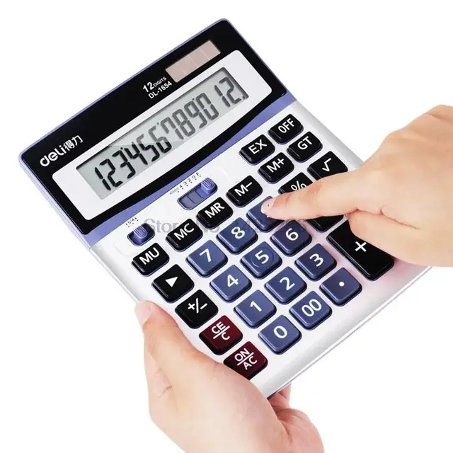 Deli Effective Financial Accounting Calculator Solar Large