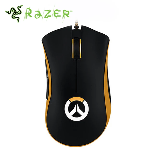 Razer DeathAdder Chroma Overwatch Edition Ergonomic Gaming Mouse Chroma Enabled RGB For Esports 10000DPI for computer/Laptop Razer DeathAdder Chroma Overwatch Edition Ergonomic Gaming Mouse Chroma Enabled RGB For Esports 10000DPI for computer/Laptop