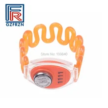 100 шт./лот сауна ТМ браслет Пластиковые регулируемые(DS) TM1990A-F5 браслет для отеля спа-курортные замки для шкафов