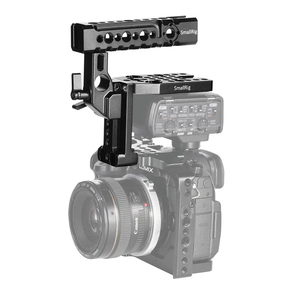  SmallRig DMW-XLR1 Helmet Kit For Panasonic S1/S1R and GH5/GH5S Camera Cage Top Handle Kit With Cold