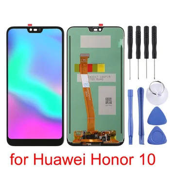 

New for Huawei Honor 10 LCD Screen and Digitizer Full Assembly (Supporting Fingerprint Identification) Replacement repair parts