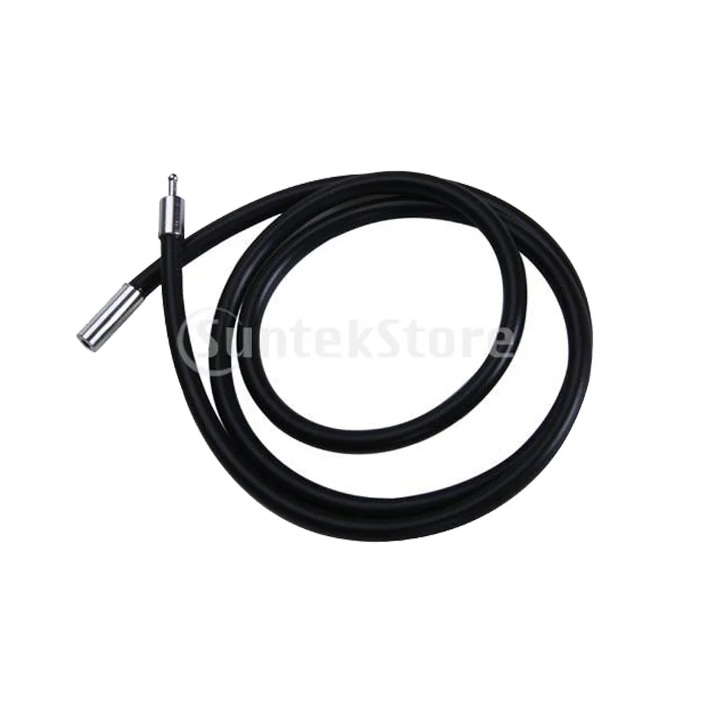 10 Sets Cylinder Bayonet Push Clasps Brass Leather Ends for 2mm Round Cord Glue in Buckle Mating Connectors Magnetic Clasps