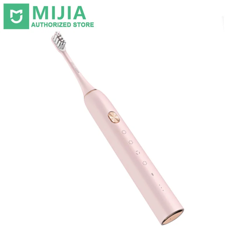 

New Xiaomi SOOCAS X3 Smart Sonic Electric brush Bluetooth Waterproof Wireless USB Charger MiHome APP Remote Pink Color