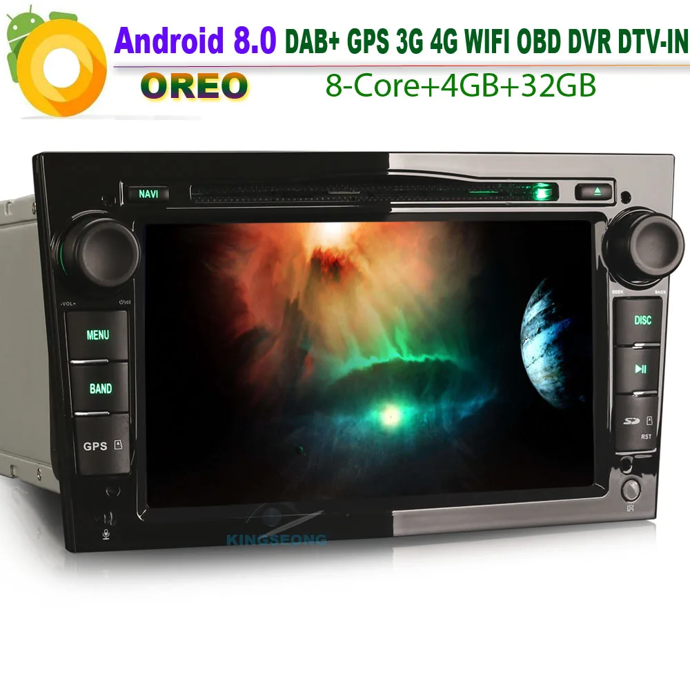 

car cd player for Opel Antara Astra H Tigra TwinTop Adnroid 8.0 Bluetooth DAB DVD Radio USB SD DVR AUX OBD GPS 8Core CPU 4GB RAM