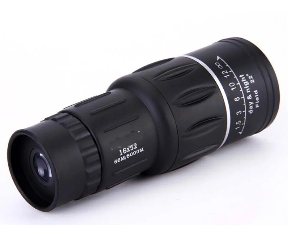 16*52 Two Laps High Power Single Tube Outdoor Telescope HD Dual Tone