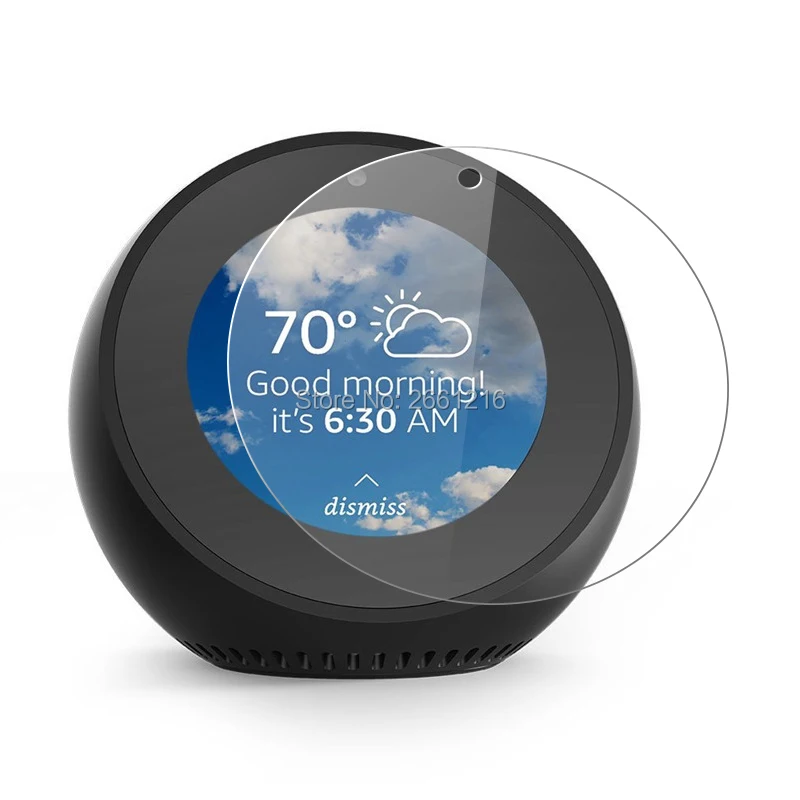 Для AMAZON Echo Spot закаленное стекло 9H 2.5D Премиум Защитная пленка для экрана для AMAZON EchoSpot