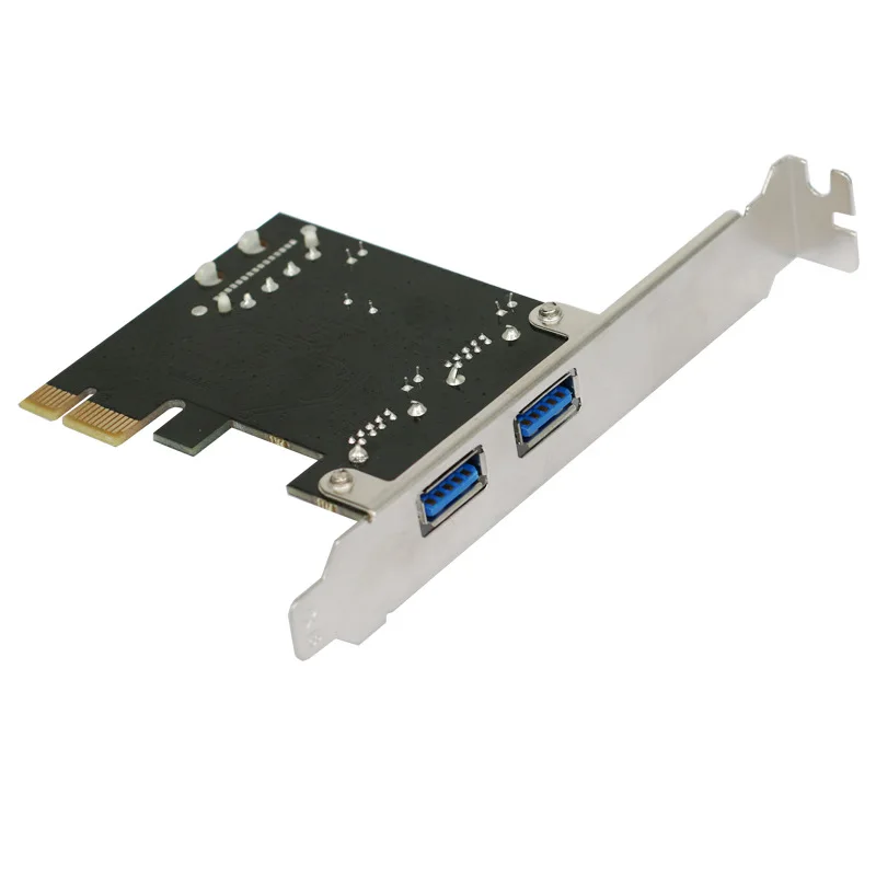 2 puertos supervelocidad USB 3,0 PCI-E PCIE PCI Express 4 pines adaptador de conector IDE usb3.0 añadir en la tarjeta con perfil bajo 2 puertos supervelocidad USB 3,0 PCI-E PCIE PCI Express 4 pines adaptador de conector IDE usb3.0 añadir en la tarjeta con perfil bajo