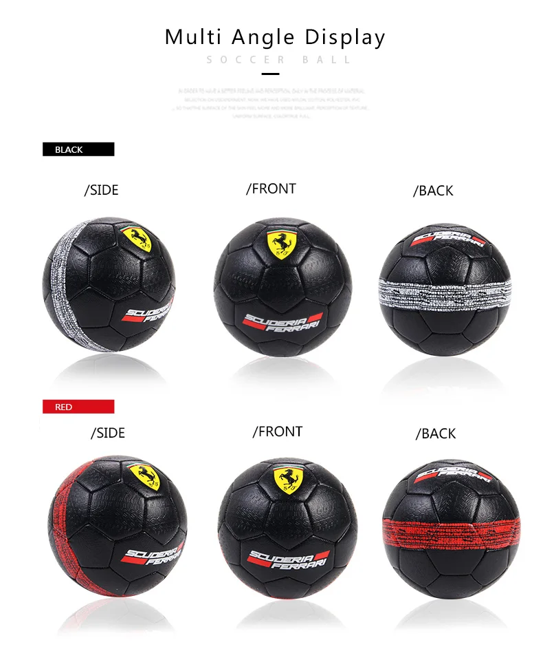 official size 5 football ball PVC tire pattern sewing match training soccer ball football equipment free shipping (4)