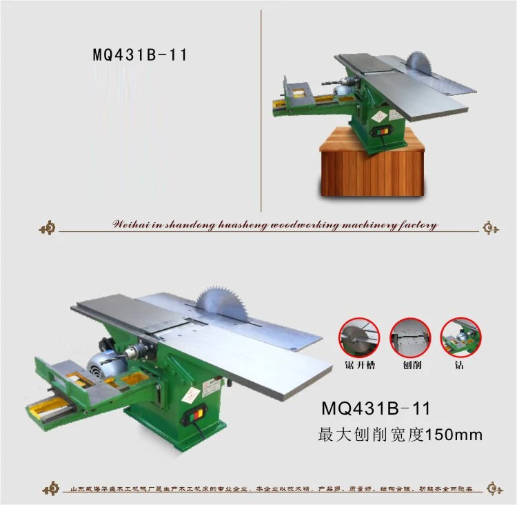 220V электрическая настольная сверлильная машина строгальный станок по дереву Круглопильный Станок 1100 Вт многофункциональный деревообрабатывающий станок MQ431B-11