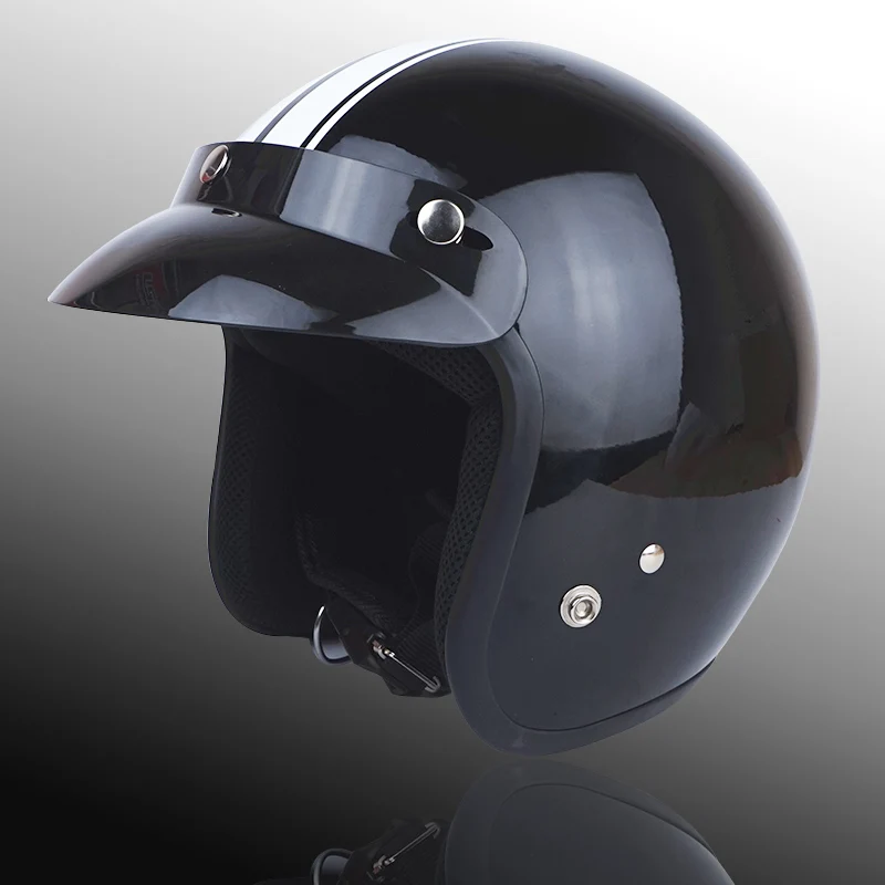 VCOROS V350 vintage motorhelm Open gezicht retro helmen 3/4 half gezicht  scooter helm SML XL XXL|motorcycle helmet open|helmet openvintage  motorcycle helmets - AliExpress