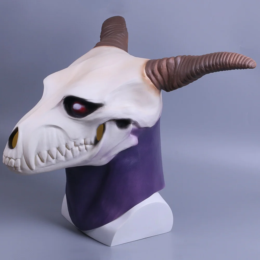 Anime The Ancient Magus' Bride Elias Ainsworth Cosplay Latex Mask Prop Halloween Masks (4)