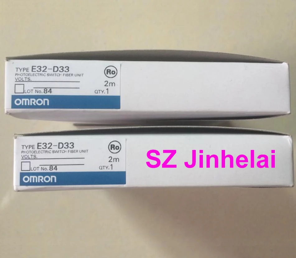 

E32-D33 Authentic original OMRON PHOTOELECTRIC SWITCH FIBER UNIT