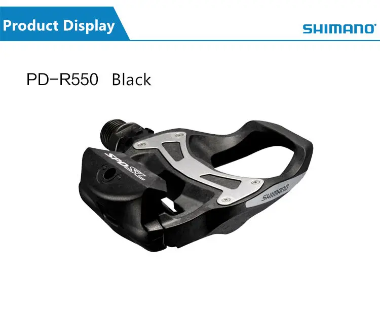 Педали PD R550 SPD SL бесцветные педали для шоссейного велосипеда езды на велосипеде с