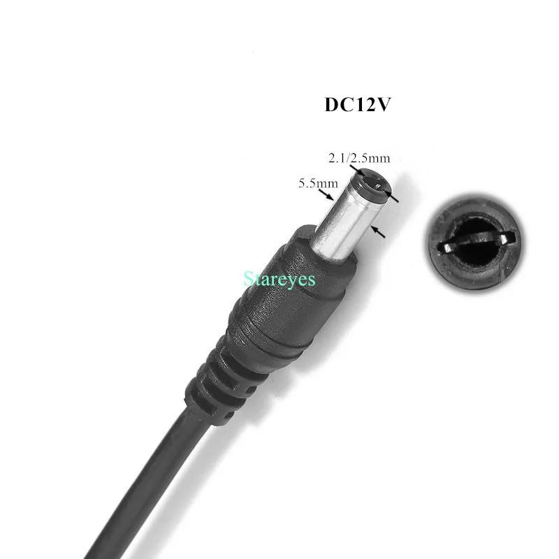 1 шт. AC100 240V в DC 12 В 2A 3A адаптер питания зарядное устройство светодиодные
