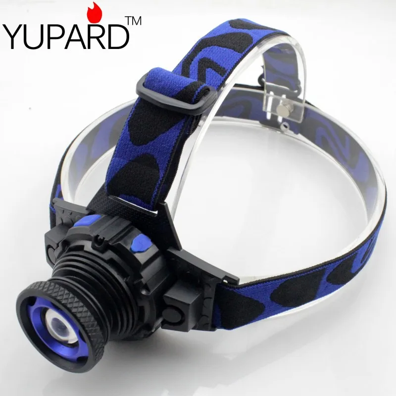 Светодиодный фонарь YUPARD Zoomable Q5 для кемпинга рыбалки налобный лампа майнинга