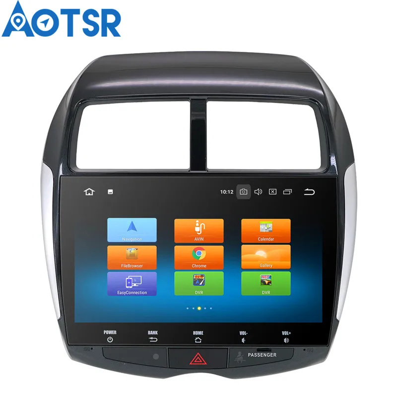 Best Aotsr Android 8.0 Car DVD Player GPS Navigation For MITSUBISHI ASX RVR Outlander Sport 2010-2014  unit stereo Radio Multimedia 0