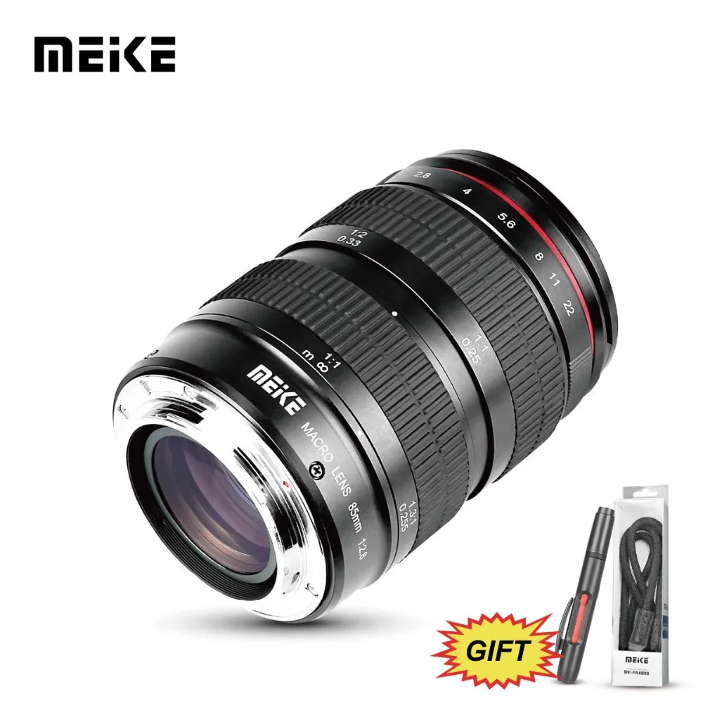 MEKE 85mm f/2.8 Manual Focus Full Frame Macro Lens for Nikon DSLR Camera  Nikon D500/D610/D750/D800/D810/D850/D3400/D5300/D5600