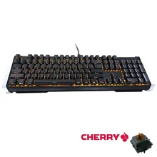 James Donkey 612 104 Keys Gaming Mechanical Keyboard with Cherry Switch,PBT Keycaps, USB Wired LED Backlight for Game CS LOL FPS