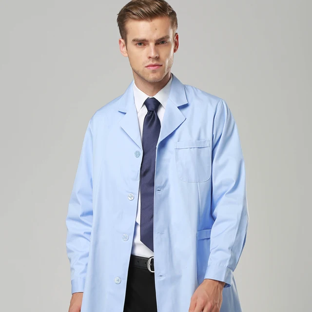 Buy Men's Lab Coats White Coat Loose Doctor Uniforms