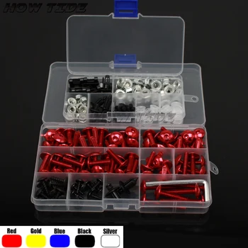 

Fairing bolts & nuts fairing screws fit for SUZUKI Burgman 650 Exec 400 Abs 125 200 AN650 fairing screws one set