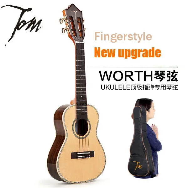 TOM guitar ukulele Fingerstyle TUT 680M import musical