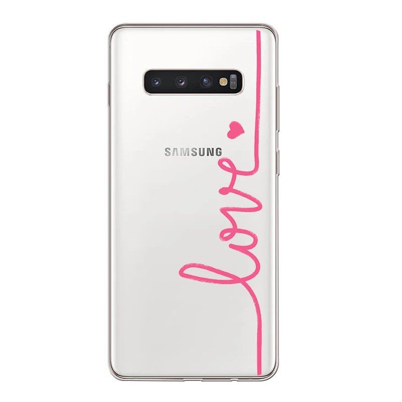 Чехол ciciber French Love Amor для samsung Galaxy S9 S8 S7 S6 S10 S10e S10+ Edge Plus S5 Mini мягкий чехол для телефона из ТПУ - Цвет: WM05822