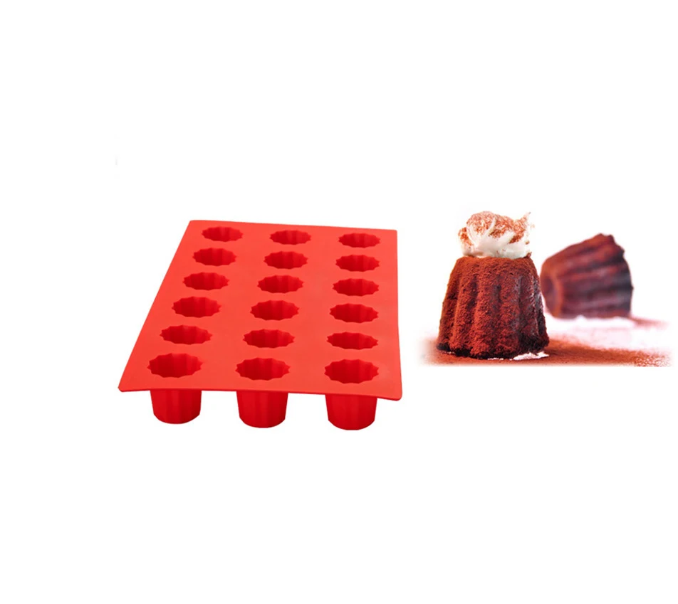 Buy Hot sales 18 Cups Mini Cake Chocolate Silicone