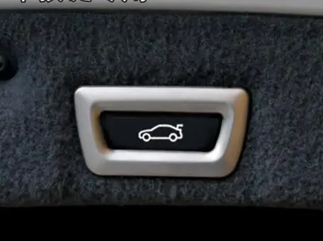 

For BMW X1 f48 X3 f25 X4 f26 X5 f15 X6 f16 f30 GT 3 5 7 Series f10 f07Car-Styling ABS Chrome Tail Door Button Cover Trim Sticker
