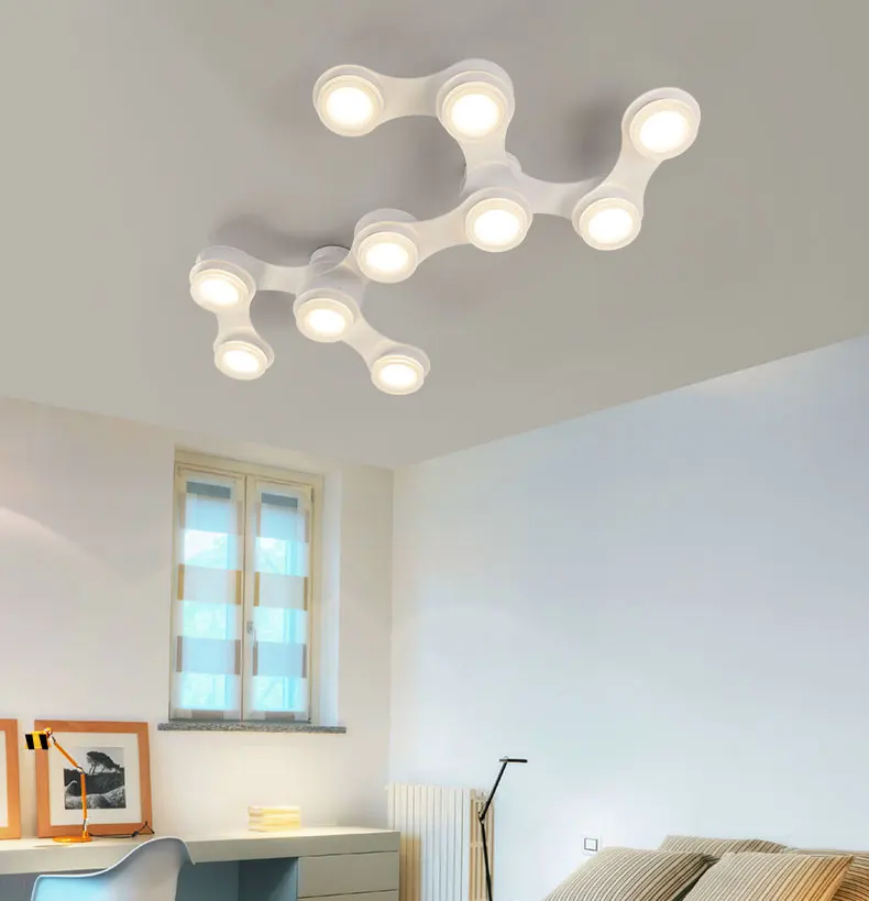 Тип лампы освещения гладить простой современный исследование личности свет лампы в спальне гостиной потолочные светильники