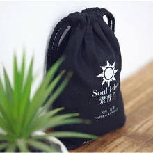 100 шт/партия) Высококачественный хлопковый мешочек с кулиской ювелирный пакет Подарочная сумка на заказ Подарочный мешочек для обуви Подарочные ювелирные изделия