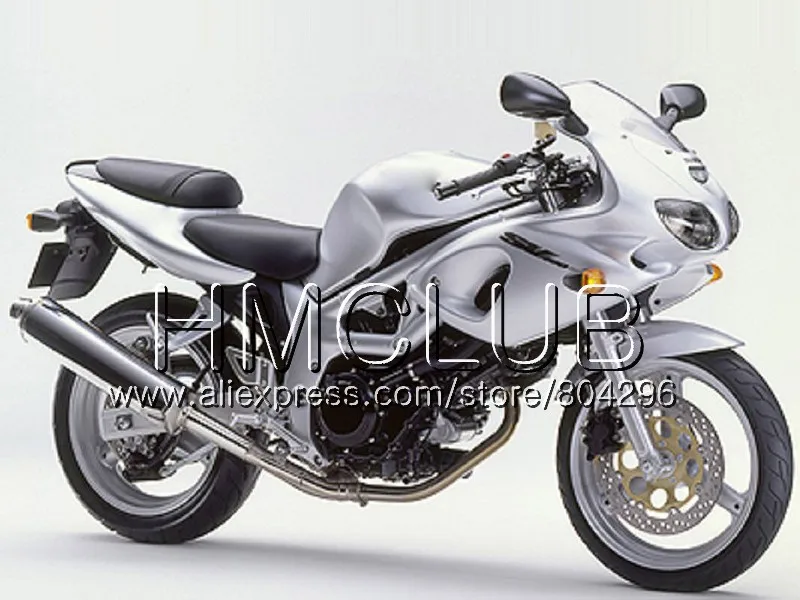 Обтекатель для SUZUKI SV650S SV400S SV1000S 98 99 00 01 02 29HM. 5 Lucky Strike SV 650 S 400 S 1000 S SV400 S 1998 1999 2000 2001 2002 - Color: No. 6 Silvery