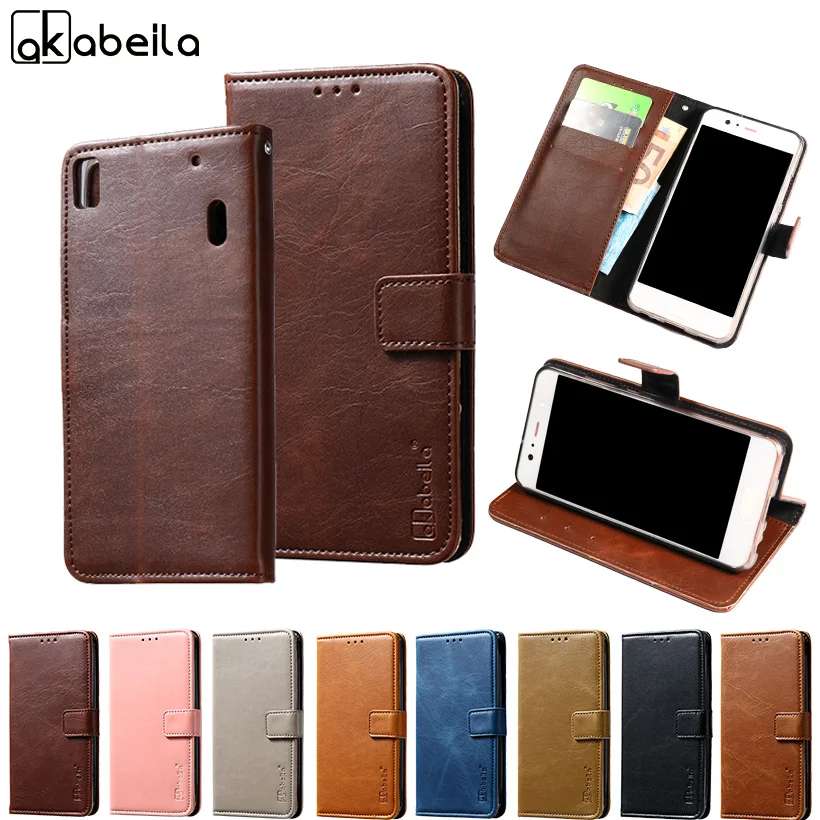 

AKABEILA PU Leather Phone Cover Case For Lenovo K3 Note K50 A7000 Plus Bag Cover K3note Lemon K50-T5 A7000 Wallet Housing