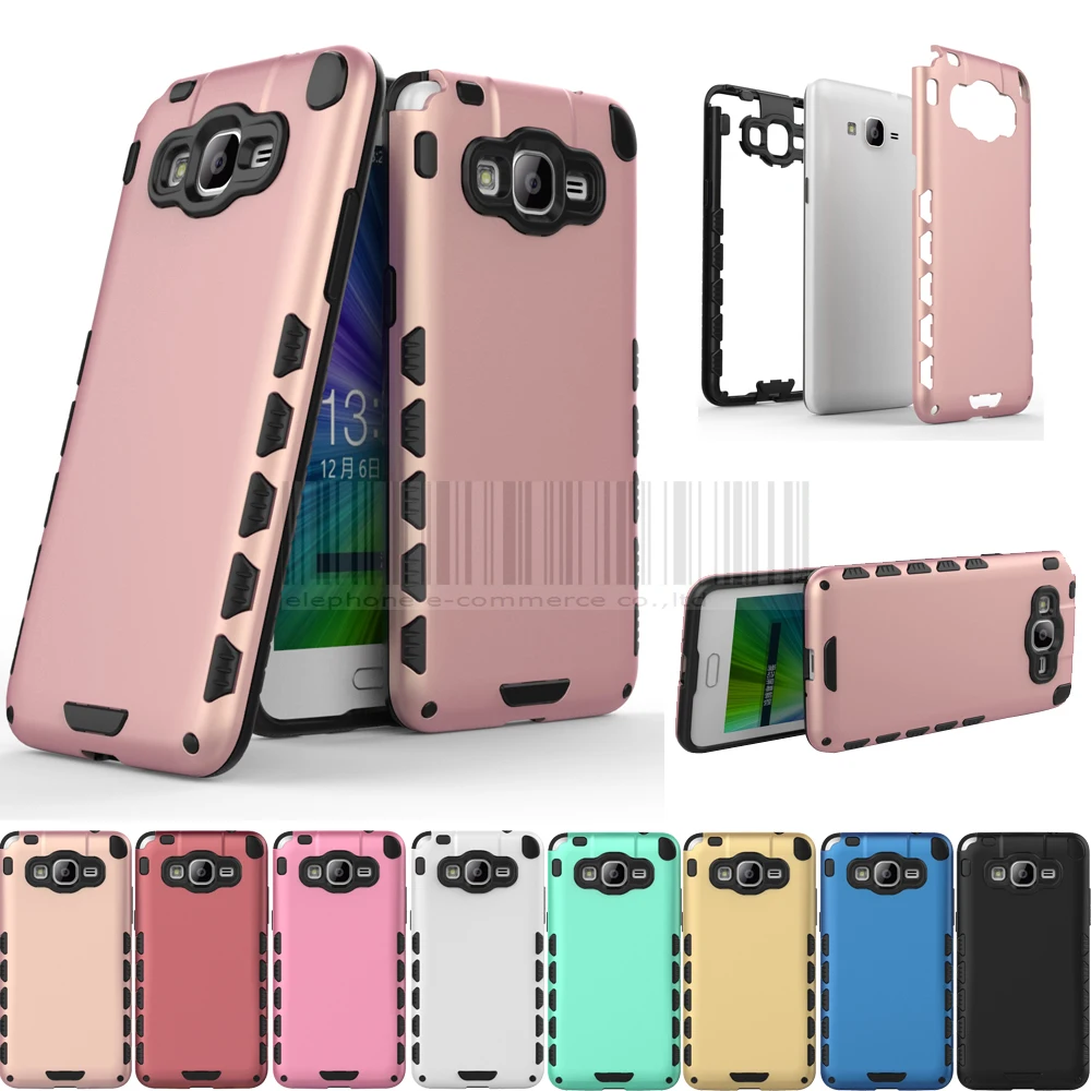 Phone Case For Samsung Galaxy Grand Prime G530 G530H/Grand Plus G532F TPU Rubber+PC Shockproof Slim Armor Back Cover | Мобильные