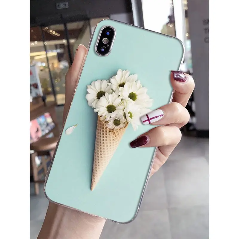 candy colors ice cream flowers