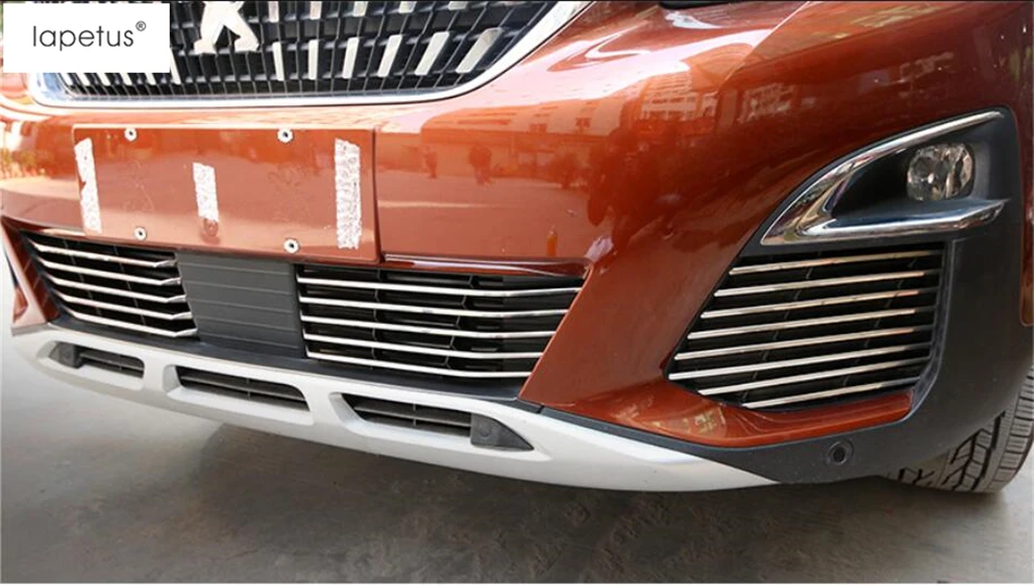 Lapetus аксессуары для peugeot 3008 3008GT- Передняя головка под нижней решеткой гриль литьевая крышка комплект отделка 26 шт