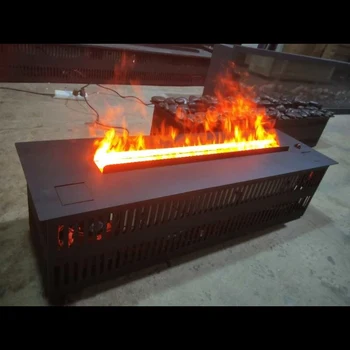 

shipping door to door 1000mm 3D water steam/ vapor electric fireplace with three colors changing