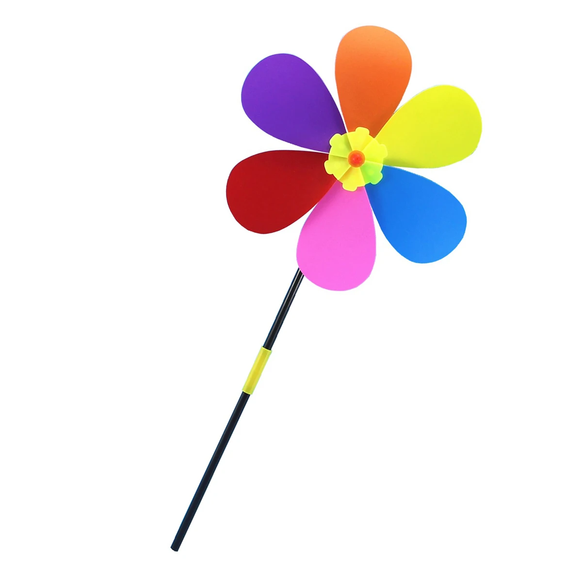 Bestoyard Six Petals Sunflower Flower Windmill Wind Spinner