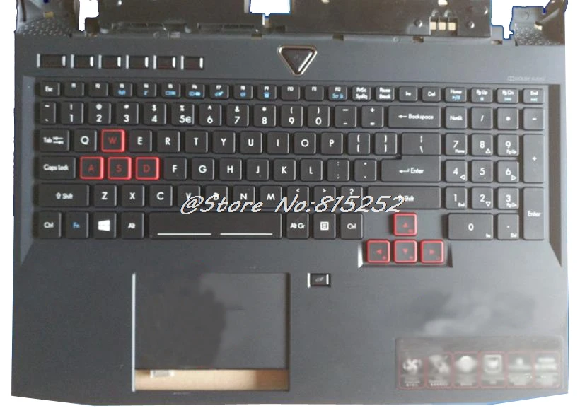 Упор для рук и клавиатура для ноутбука ACER Aspire Predator 15 G9-591 G9-591R G5-592 G3-593 США