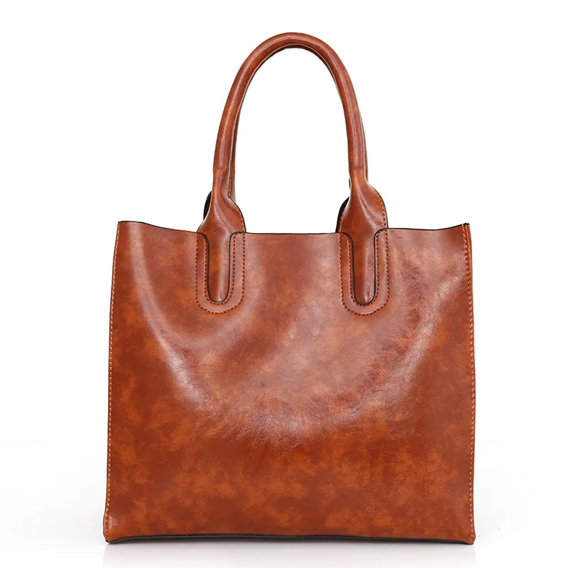 Bonsacchic 3pcs/set Big Women Bag Sets Famous Designer Handbags Oil Wax Leather Bags Woman Hand Bag Black Winter Handbag Purse Bonsacchic 3pcs/set Big Women Bag Sets Famous Designer Handbags Oil Wax Leather Bags Woman Hand Bag Black Winter Handbag Purse