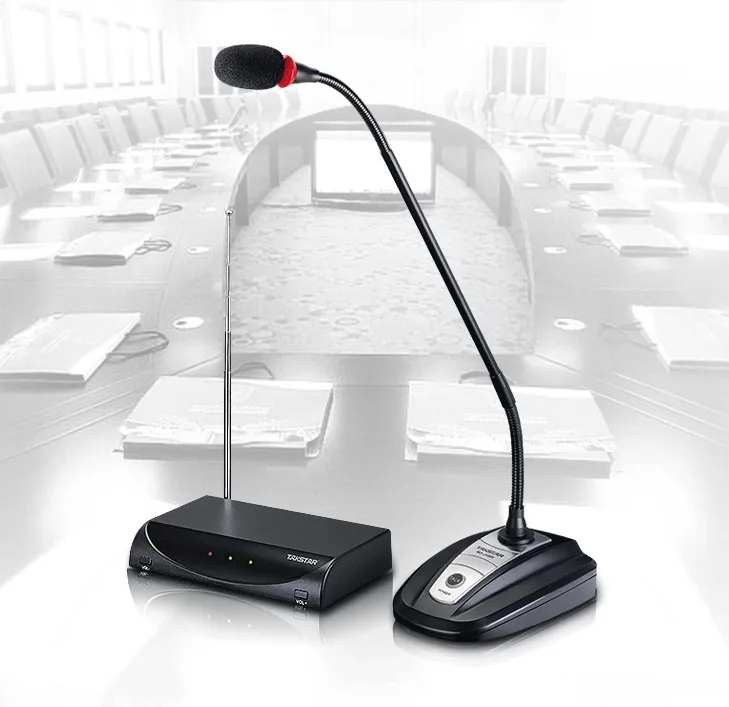 برو مكتب المؤتمر و خطاب MS-208W معقوفة اجتماع ميكروفون لاسلكي ميكروفون نظام