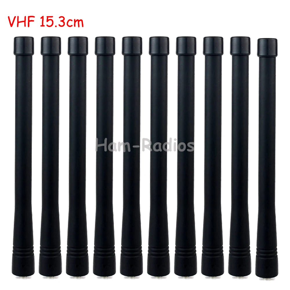 10 шт. рация VHF 136 174 МГц антенна SMA разъем для Kenwood TK2107 TK2106 TK2100 TK2102 двухстороннее