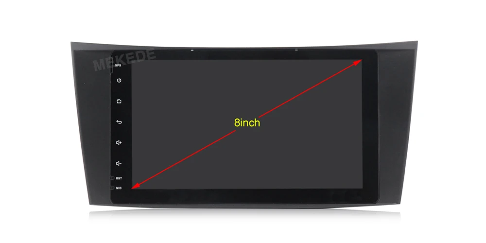 Top MEKEDE Android 9.0 IPS DSP Touch Screen Car DVD Player For Mercedes Benz E-Class W211 E200 E220 E300 E350 Quad Core Wifi Radio 9