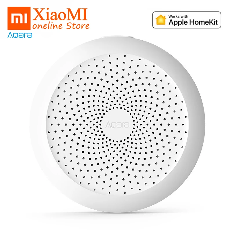 Xiaomi Aqara Hub шлюз Mi с RGB LED ночным светом умная работа Apple Homekit App международная серия